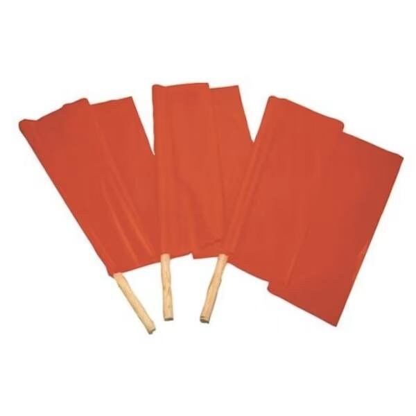 Accuform WARNING FLAGS MESH VINYL DOWEL 24 FSG181 FSG181 - main